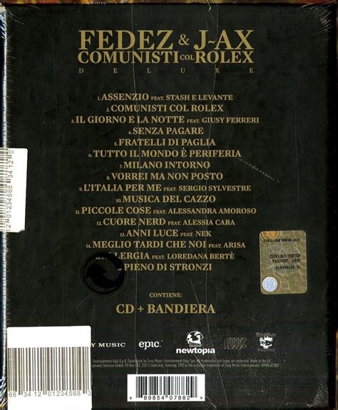 canzoni jax fedez album comunisti col rolex|‎Comunisti col Rolex .